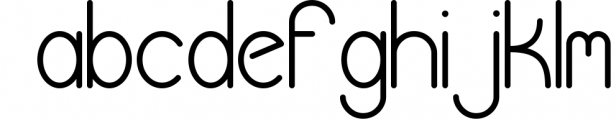 ProFuturic Typeface Font LOWERCASE