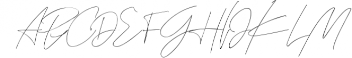 Prodigal Natural signature & Extra swash 1 Font UPPERCASE