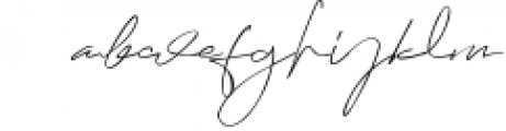 Prodigal Natural signature & Extra swash 1 Font LOWERCASE