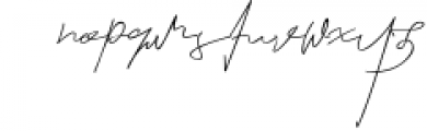 Prodigal Natural signature & Extra swash 1 Font LOWERCASE