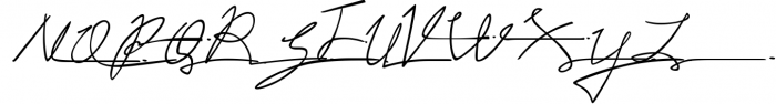 Proudly Signature Script Font UPPERCASE