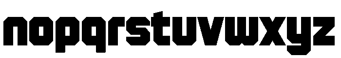 PR Confidential Font LOWERCASE