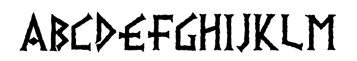 PR Viking Font UPPERCASE