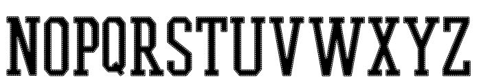 PROMESH Stitch Regular Font LOWERCASE