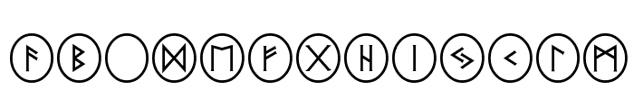PR_Runestones_2 Font UPPERCASE