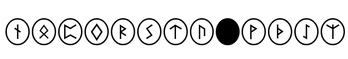 PR_Runestones_2 Font UPPERCASE