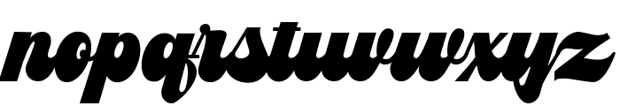 PradisRetro Font LOWERCASE