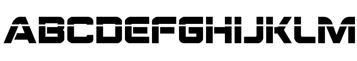 Praetorian Laser Regular Font LOWERCASE