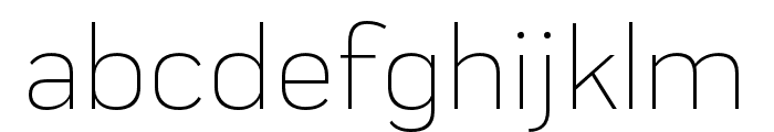 Praktika Light Font LOWERCASE