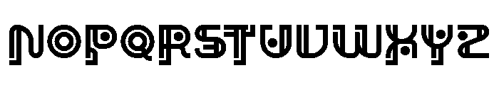 Precariart Font UPPERCASE