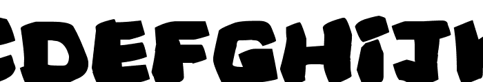 Prehistoric Caveman Font LOWERCASE