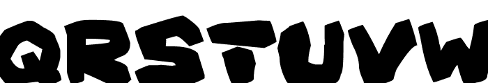 Prehistoric Caveman Font LOWERCASE