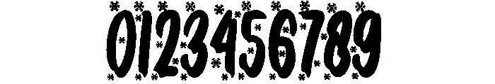 Present Snow Font OTHER CHARS