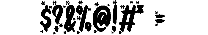 Present Snow Font OTHER CHARS