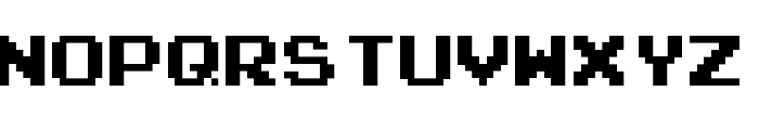 Press Start 2P [SMB1 Version] V2 Regular Font UPPERCASE