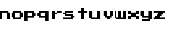 Press Start 2P [SMB1 Version] V2 Regular Font LOWERCASE