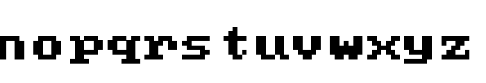 Press Start DX Regular Font LOWERCASE
