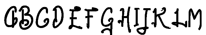 Prestica Font UPPERCASE