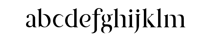 Prestige Signature Serif - Demo Font LOWERCASE