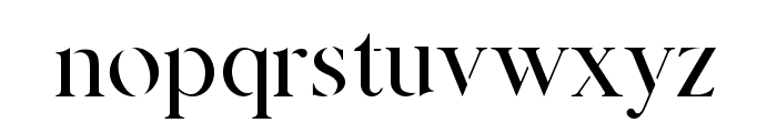 Prestige Signature Serif - Demo Font LOWERCASE