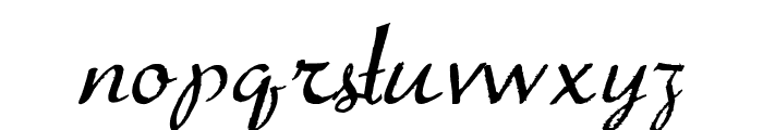 Presto Font LOWERCASE