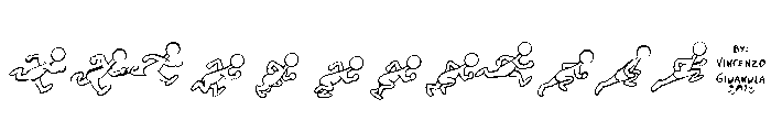 Preston Blair Run FONT