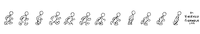 Preston Blair walk FONT