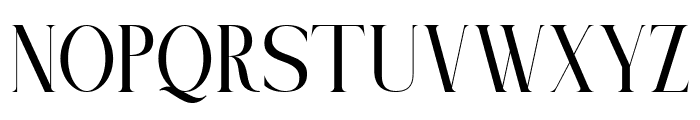 Prestoria Regular Font UPPERCASE