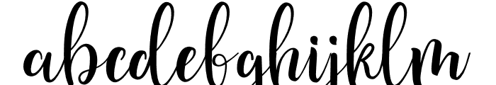 Pretty Queen Font LOWERCASE