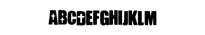 PrettyThings Font UPPERCASE
