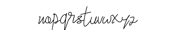 Pretty Font LOWERCASE
