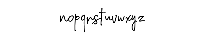 Prily Font LOWERCASE