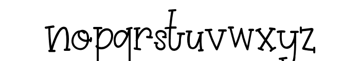 Primrose Font LOWERCASE