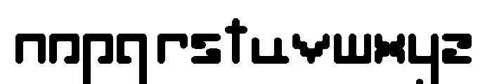 Printable Regular Font LOWERCASE