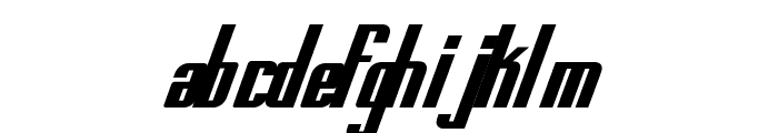 PrintedCircuitBoard-Italic Font UPPERCASE