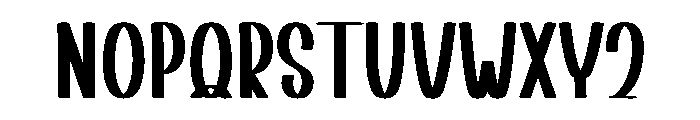 Printing1 Font UPPERCASE