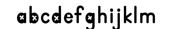 Printurgisnacht-Bold Font LOWERCASE
