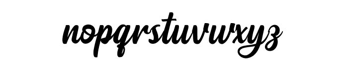 PristyneDEMO Font LOWERCASE