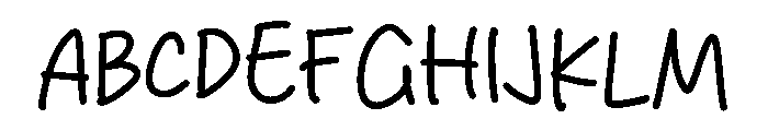 Privilege People Font UPPERCASE