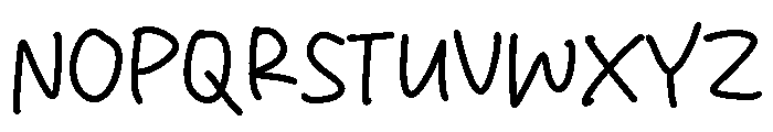 Privilege People Font UPPERCASE