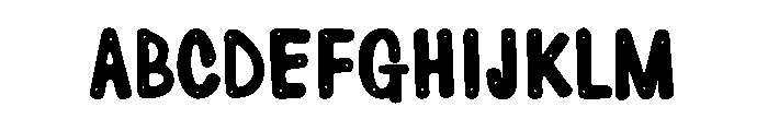 Pro * Gun Font UPPERCASE