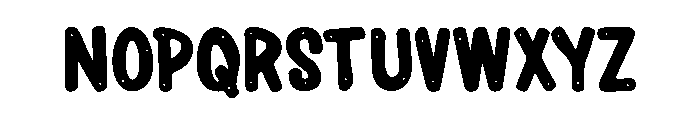 Pro * Gun Font UPPERCASE