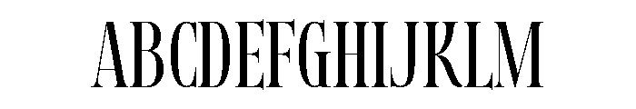 Prodhia Regular Font UPPERCASE