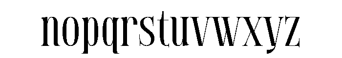 Prodhia Regular Font LOWERCASE