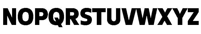 Profa Trial Black Condensed Font UPPERCASE