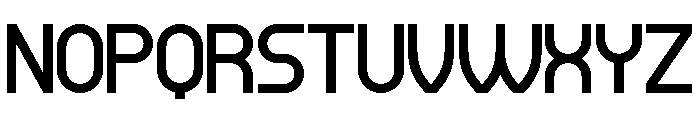 Professionista Retro Regular Font LOWERCASE