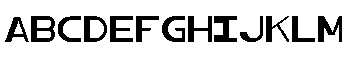 Profundum Regular Font UPPERCASE