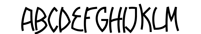 Promenades Font UPPERCASE