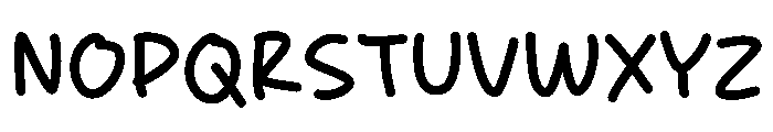 Promise Month Font UPPERCASE