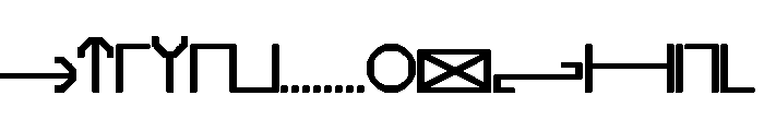 Proofreader Regular Font LOWERCASE